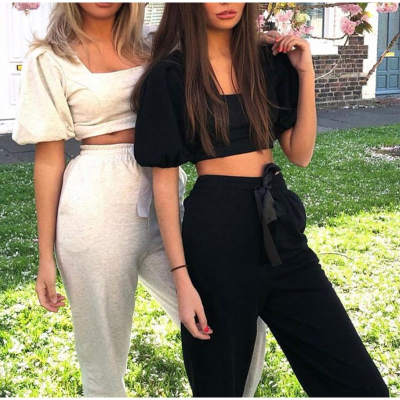 Women Summer Casual Tracksuits Sexy Short Sleeve Tops And Biker Long Pant Bodycon Tracksuit Fashion Streetwear Two Piece Set Outfits, Gray
Women Summer Casual Tracksuits Sexy Short Sleeve Tops And Biker Long Pant Bodycon Tracksuit Fashion Streetwear Two Piece Set Outfits, Gray