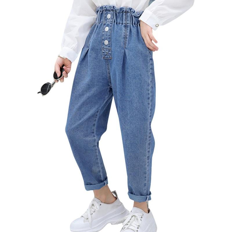 Jeans For Girl Ruffles Kids Spring Autumn Kid Casual Style Children's Clothing 6 8 10 12 14
Jeans For Girl Ruffles Kids Spring Autumn Kid Casual Style Children's Clothing 6 8 10 12 14