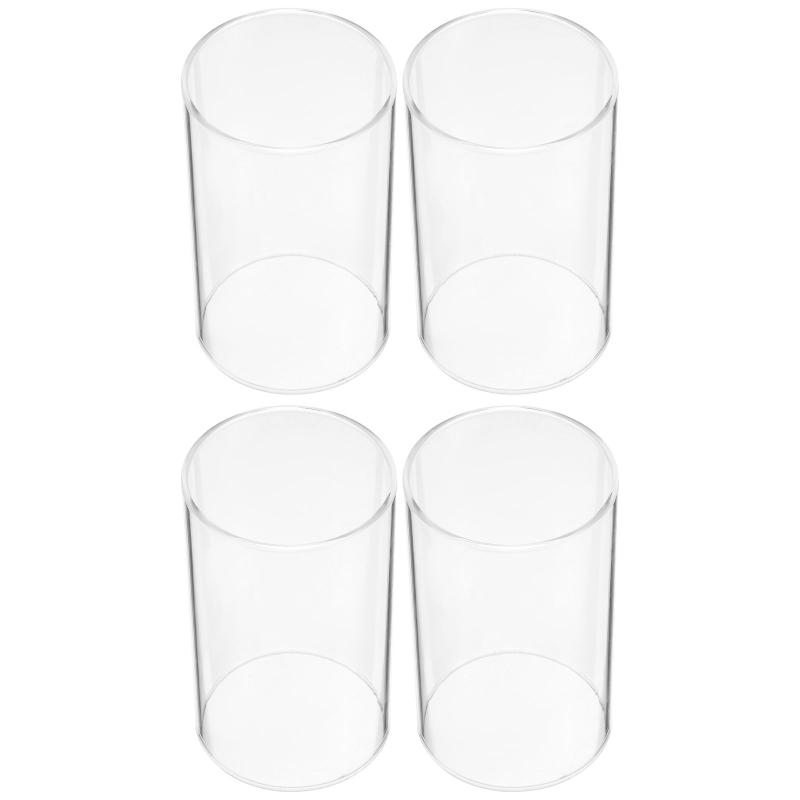 Lamp Covers & Shades 4Pcs Glass Candle Shade Simple Transparent Aroma Cup Decorative Cover
Lamp Covers & Shades 4Pcs Glass Candle Shade Simple Transparent Aroma Cup Decorative Cover