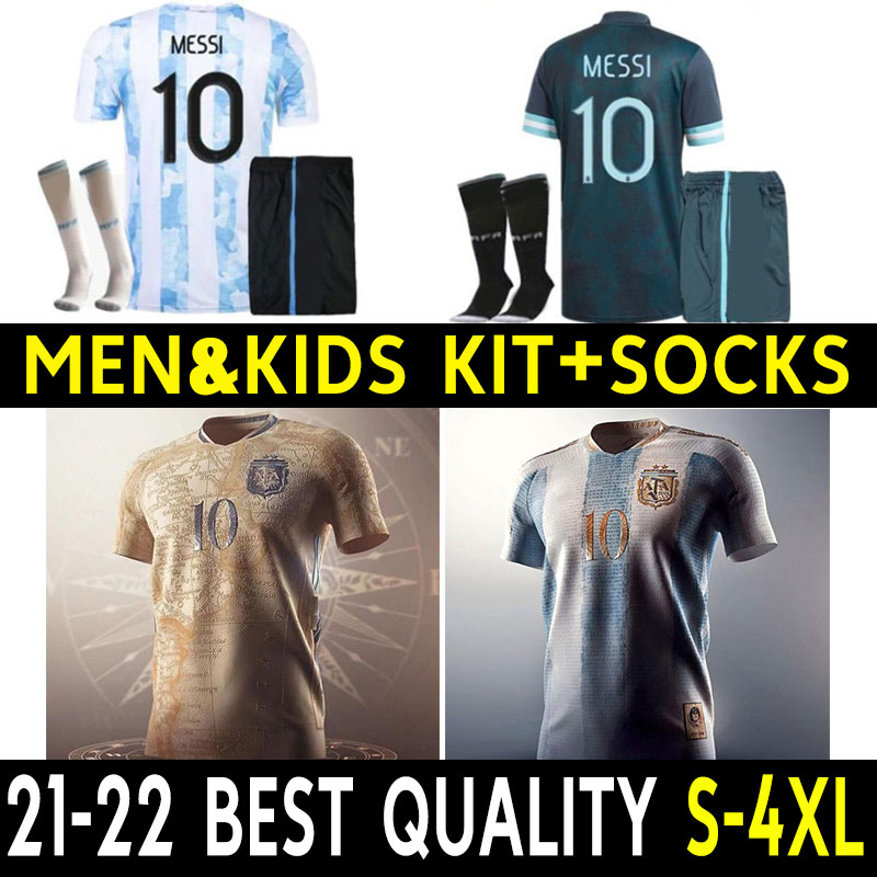 Argentina Commemorative Edition 2022 men+kids kit soccer jersey 21 22 Maillots de foot Maradona special badge Messi football shirt uniform s, Black;yellow
Argentina Commemorative Edition 2022 men+kids kit soccer jersey 21 22 Maillots de foot Maradona special badge Messi football shirt uniform s, Black;yellow