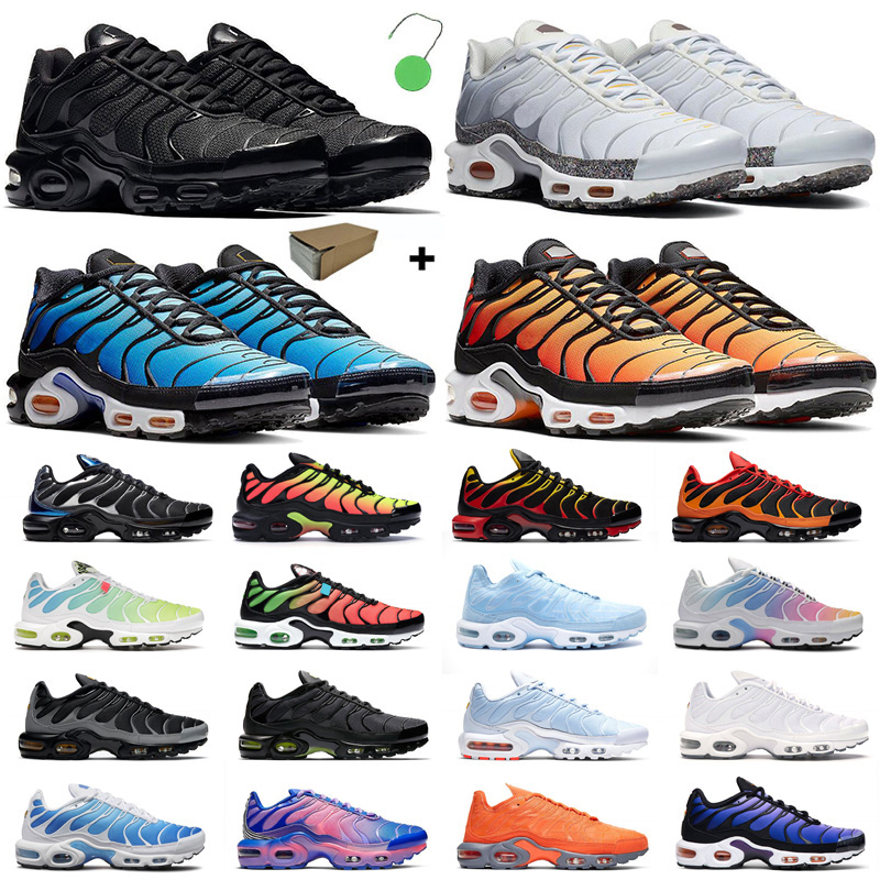 with box tn men women running shoes oreo triple black white hyper Blue Purple Teal Green trainers mens fashion sports sneaker outdoor
with box tn men women running shoes oreo triple black white hyper Blue Purple Teal Green trainers mens fashion sports sneaker outdoor