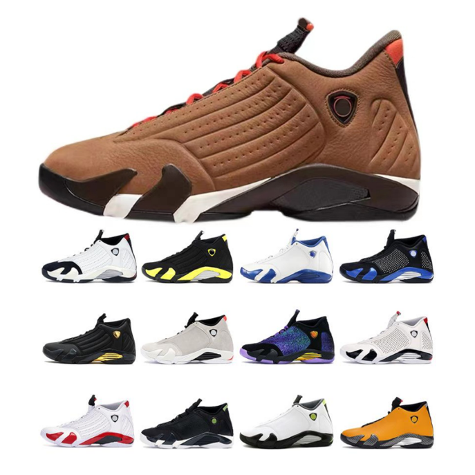 New Jumpman 14 14s Basketball Shoes University Gold DMP Candy Cane White Hyper Challenge Royal Gym Red Toro Last Shot 2021 Men Women Sneakers, Coffee
New Jumpman 14 14s Basketball Shoes University Gold DMP Candy Cane White Hyper Challenge Royal Gym Red Toro Last Shot 2021 Men Women Sneakers, Coffee