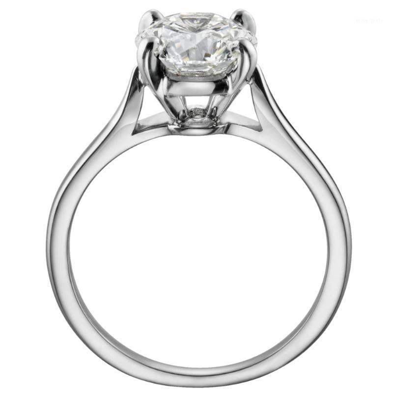 Cluster Rings 18K Au750 White Gold Ring Women Wedding Anniversary Engagement Party Round Moissanite Diamond Elegant Romantic Trendy1
Cluster Rings 18K Au750 White Gold Ring Women Wedding Anniversary Engagement Party Round Moissanite Diamond Elegant Romantic Trendy1