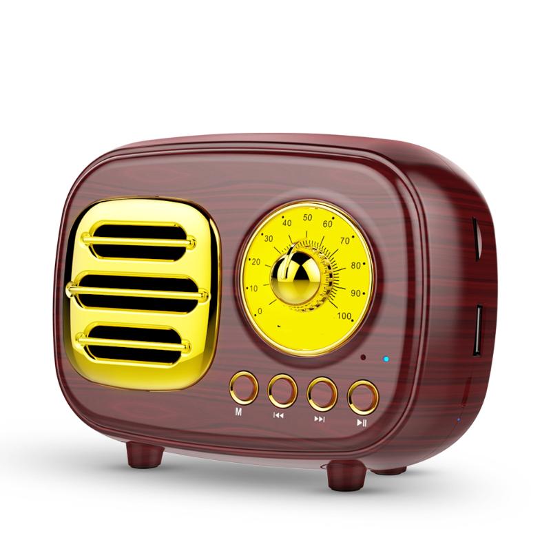 Portable Speakers Retro Bluetooth Mini Radio, MP3 Built-in Player, High Fidelity, Support FM Radio Function USB, TF Card Player
Portable Speakers Retro Bluetooth Mini Radio, MP3 Built-in Player, High Fidelity, Support FM Radio Function USB, TF Card Player