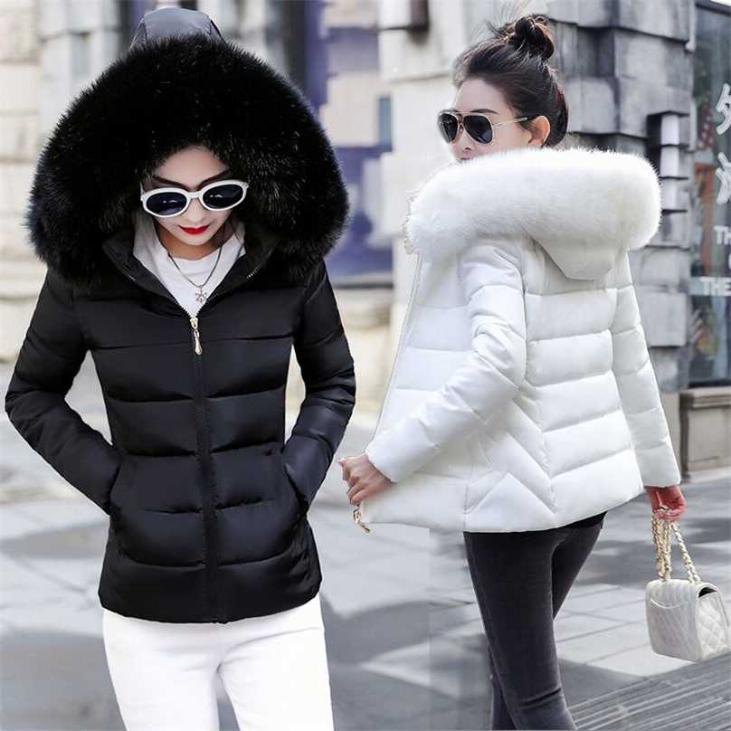 Fashion Black White Women's Winter Jacket Plus Size 6XL Coat Female Parkas Detachable Big Fur Hooded Warm Short Outwear 211018, Khaki
Fashion Black White Women's Winter Jacket Plus Size 6XL Coat Female Parkas Detachable Big Fur Hooded Warm Short Outwear 211018, Khaki