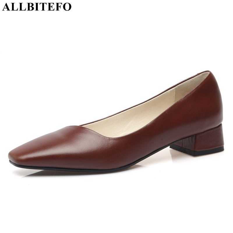 ALLBITEFO comfortable real genuine leather women heels shoes fashion casual thick heel high heel shoes high heels tacones mujer 210611, As picture
ALLBITEFO comfortable real genuine leather women heels shoes fashion casual thick heel high heel shoes high heels tacones mujer 210611, As picture