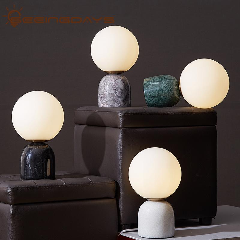 Table Lamps Nordic Marble Round Ball Lamp Simple Post-Modern For Living Room Desk Bedroom Bedside
Table Lamps Nordic Marble Round Ball Lamp Simple Post-Modern For Living Room Desk Bedroom Bedside