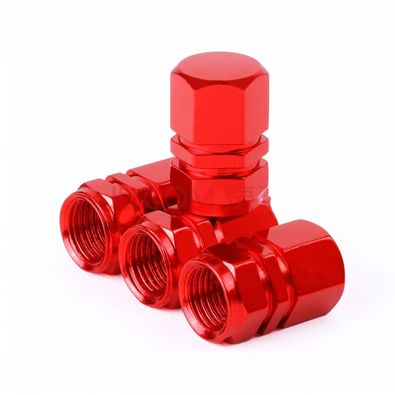 Car Tire Air Valve Dust Cap Auto Wheel Tyre Stem Cover Waterproof Universal for Cars SUV Truck Motorcycles Bicycles 4pc