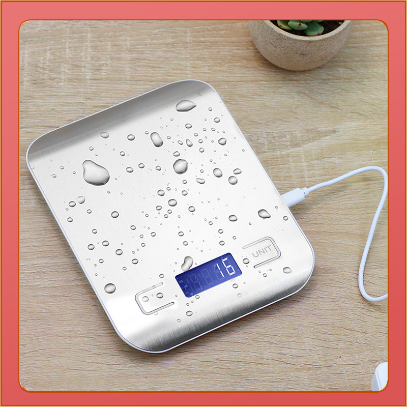 small electronic scale high-precision gram household stainless steel bakery food kitchen electronic weighing usb charging battery
small electronic scale high-precision gram household stainless steel bakery food kitchen electronic weighing usb charging battery