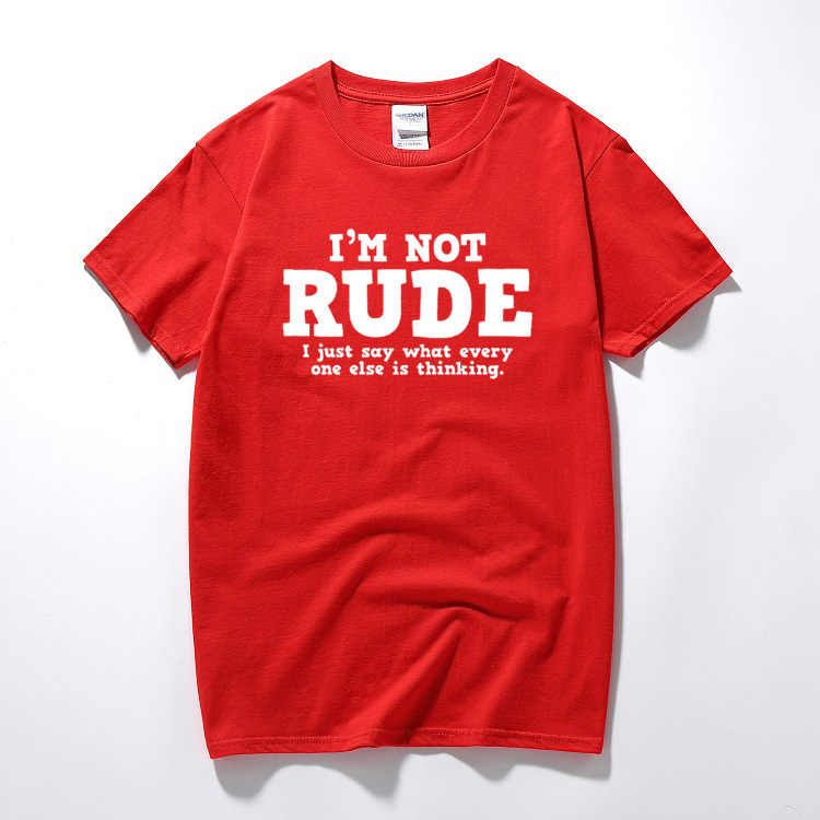 Rude Thinking Sarcastic T-Shirt Cool Adult Novelty Gift Idea Humor Funny tshirts summer top t shirt Cotton short sleeve camiseta T200516