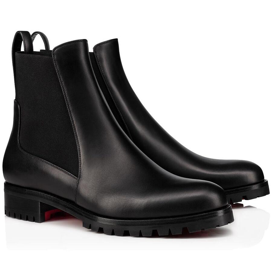 Luxurious Brands Marchacroche Ankle Boots Women's Red Bottom Boot Calfskin Leather Combat Booty Lug Sole Lady Winter Bottes Party Wedding
Luxurious Brands Marchacroche Ankle Boots Women's Red Bottom Boot Calfskin Leather Combat Booty Lug Sole Lady Winter Bottes Party Wedding