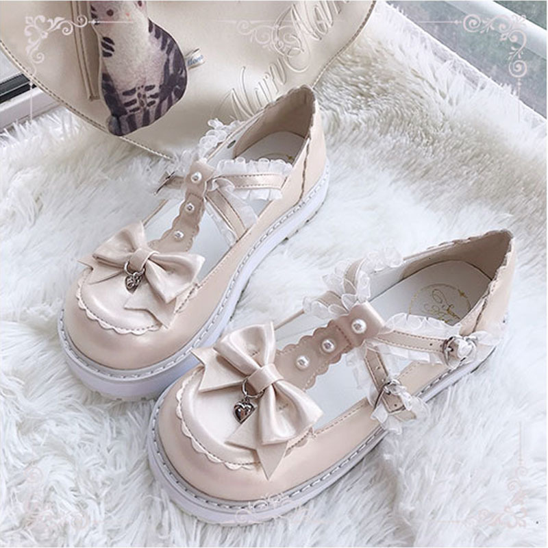 Sweet Girls of the Female Kawaii Tea Party Japanese Nice Anime Lolita Shoes Rounded Toe Arches Fivela Women's Platform Apartments Aj1t
Sweet Girls of the Female Kawaii Tea Party Japanese Nice Anime Lolita Shoes Rounded Toe Arches Fivela Women's Platform Apartments Aj1t
