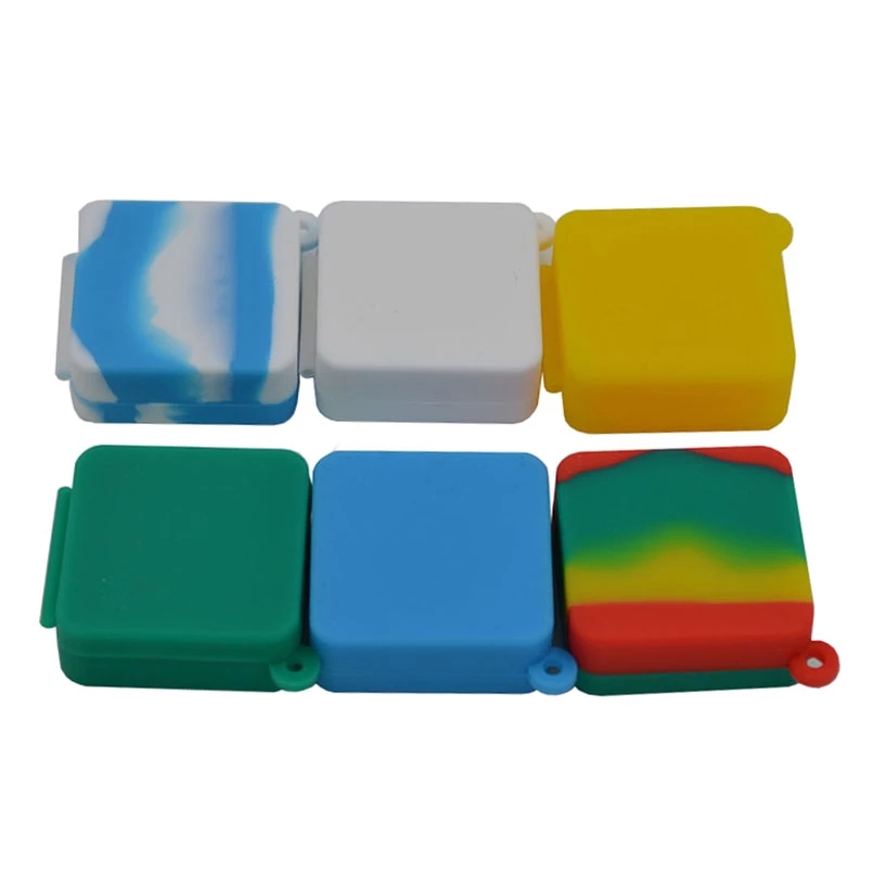 Nonstick wax containers 9ml block shape silicone container food grade jars dab tool storage jar oil holder for smoking accessories WLL274
Nonstick wax containers 9ml block shape silicone container food grade jars dab tool storage jar oil holder for smoking accessories WLL274