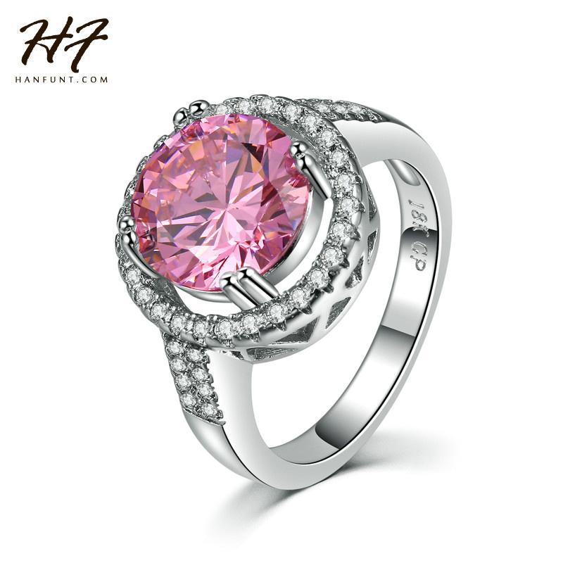 Cluster Rings Sliver Color Pink Crystal Bijoux Fashion Cocktail Party Ring + CZ Jewelry For Women As Love Gift R600, Golden;silver
Cluster Rings Sliver Color Pink Crystal Bijoux Fashion Cocktail Party Ring + CZ Jewelry For Women As Love Gift R600, Golden;silver