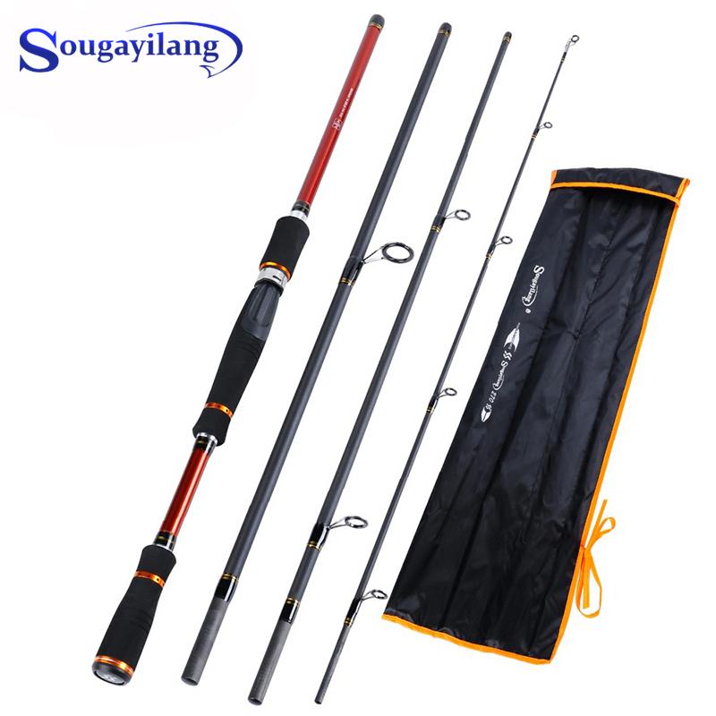 Boat Fishing Rods Sougayilang 4 Sections Portable Baitcasting Rod 210/240/270cm Length Carbon FiberFishing Tackle De Pesca
Boat Fishing Rods Sougayilang 4 Sections Portable Baitcasting Rod 210/240/270cm Length Carbon FiberFishing Tackle De Pesca