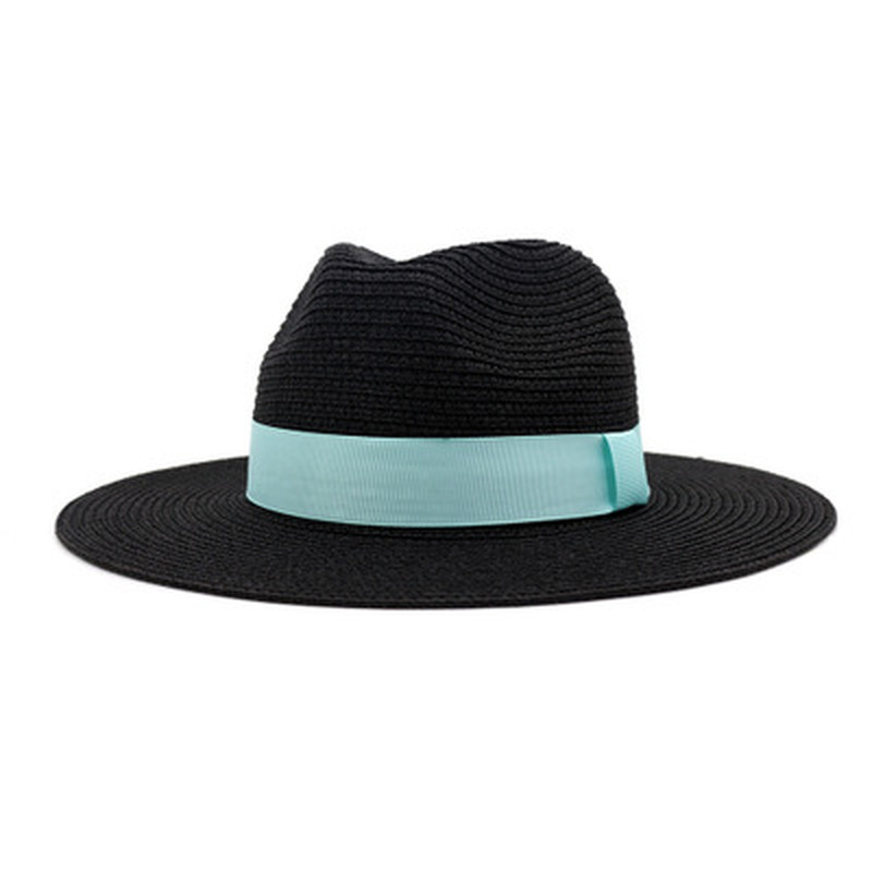 2021 New Men Casual Black Ribbon Band Straw Jazz Caps Outdoor Beach Travel Sun Protective Classic Simple Women Hats V9oq, Sky blue
2021 New Men Casual Black Ribbon Band Straw Jazz Caps Outdoor Beach Travel Sun Protective Classic Simple Women Hats V9oq, Sky blue