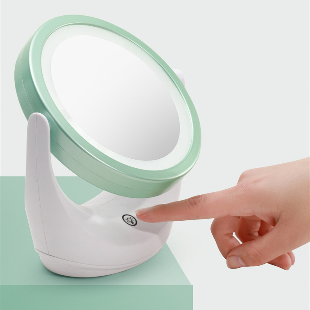 Makeup LED Light Sensor 5× Magnifying Dresser Table Standing Mirror Lighting Dual-side Touch Screen
Makeup LED Light Sensor 5× Magnifying Dresser Table Standing Mirror Lighting Dual-side Touch Screen