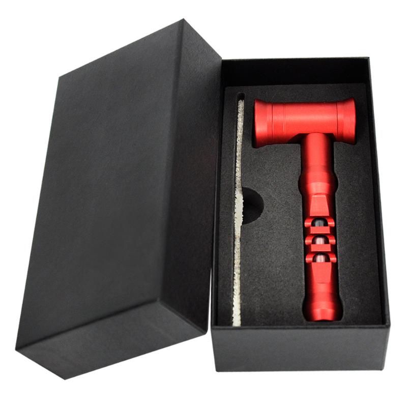 A Distinctive Pipe Hammer Shape Smoking Accessories Colored Metal Pipes and Plumbing Accessories Pipes for Smoking
A Distinctive Pipe Hammer Shape Smoking Accessories Colored Metal Pipes and Plumbing Accessories Pipes for Smoking