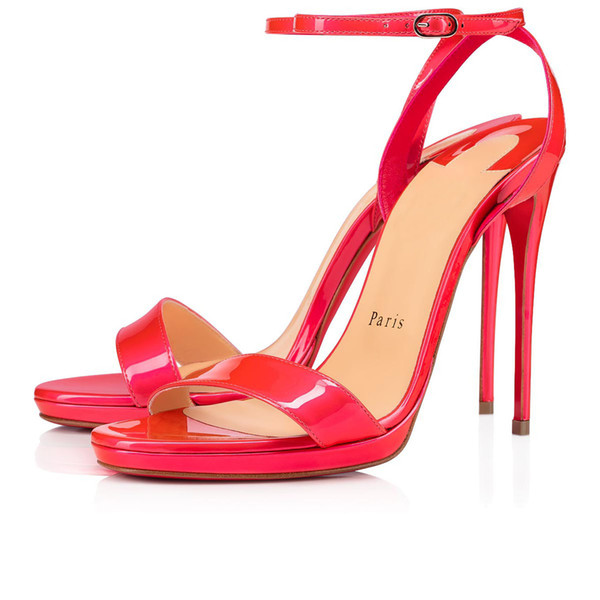 Slim Women Summer Sandals Luxury Red Bottom High Heels,Elegant Lady Red Soles Heel Around Toe Straps Woman Dress Party Wedding With Boxes
Slim Women Summer Sandals Luxury Red Bottom High Heels,Elegant Lady Red Soles Heel Around Toe Straps Woman Dress Party Wedding With Boxes