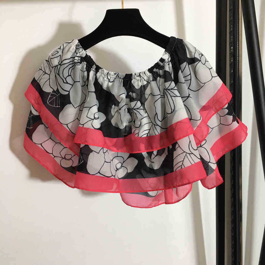 Designer sexy shirt for grils brand cc chiffon women casual shirts one-neck strapless high-end quality design clothes womens
Designer sexy shirt for grils brand cc chiffon women casual shirts one-neck strapless high-end quality design clothes womens