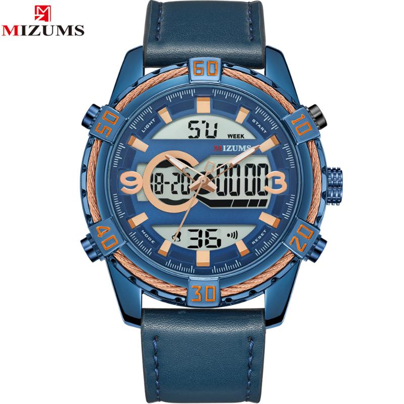 Wristwatches 2021 MIZUMS Men Fashion Sports Watches Men's Waterproof Quartz Date Clock Man Leather Army Wrist Watch, Rose black
Wristwatches 2021 MIZUMS Men Fashion Sports Watches Men's Waterproof Quartz Date Clock Man Leather Army Wrist Watch, Rose black
