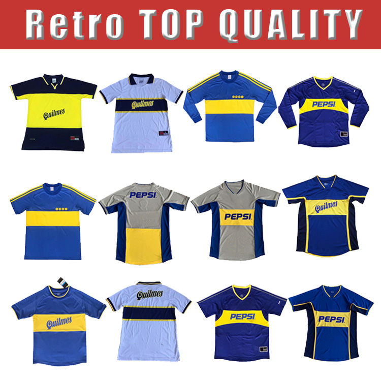 1981 1995 1997 1998 1999 2000 2001 2002 2003 2004 Boca juniors retro soccer jerseys ROMAN MARADONA vintage classic football shirt 97 99, Black;yellow
1981 1995 1997 1998 1999 2000 2001 2002 2003 2004 Boca juniors retro soccer jerseys ROMAN MARADONA vintage classic football shirt 97 99, Black;yellow