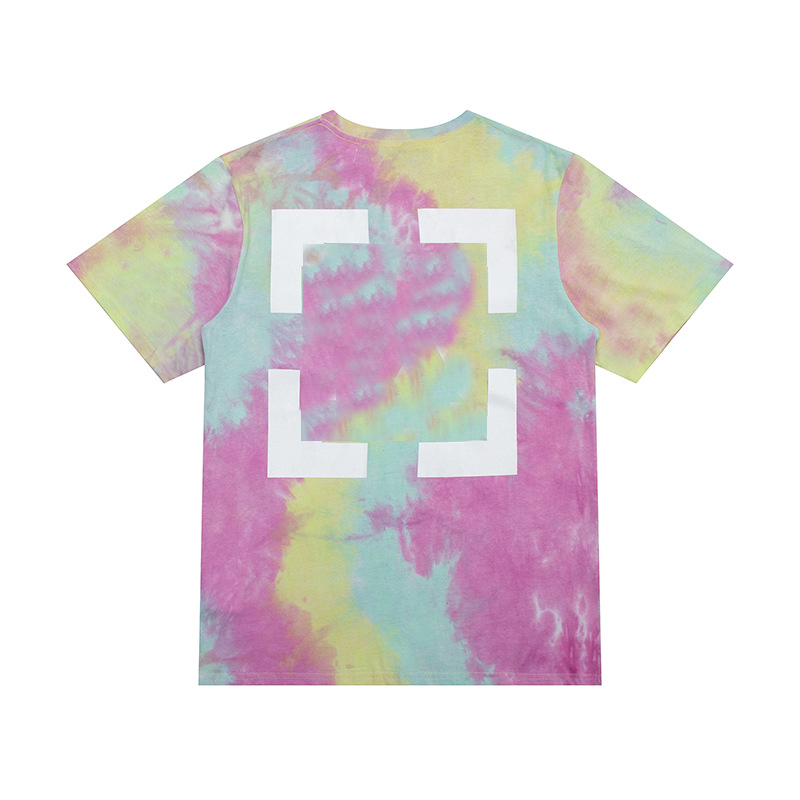 Fashion Designer Cotton Short Sleeves Three-color Back Arrow T Shirt Mens Top Tee T-shirt Casual Women Tee Shirt X Printing Summer Tops