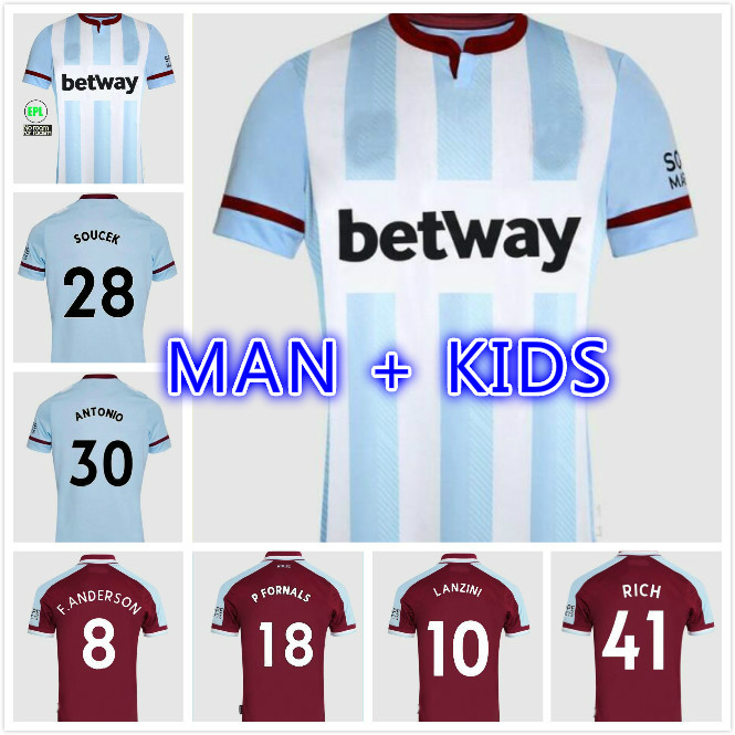 men kids kit 21 22 West Soccer Jerseys Ham 2021 2022 United Home Away YARMOLENKO LANZINI NOBLE BOWEN ANTONIO Football Shirt FORNALS CRESSWELL Jersey LINGARD
men kids kit 21 22 West Soccer Jerseys Ham 2021 2022 United Home Away YARMOLENKO LANZINI NOBLE BOWEN ANTONIO Football Shirt FORNALS CRESSWELL Jersey LINGARD