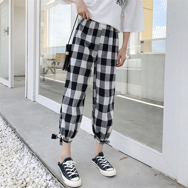 2021 New White Chess High Women's Sweatpants Harajuku Joggers Elastic Waist Hare Pants Japanese Summer Exrc 
2021 New White Chess High Women's Sweatpants Harajuku Joggers Elastic Waist Hare Pants Japanese Summer Exrc