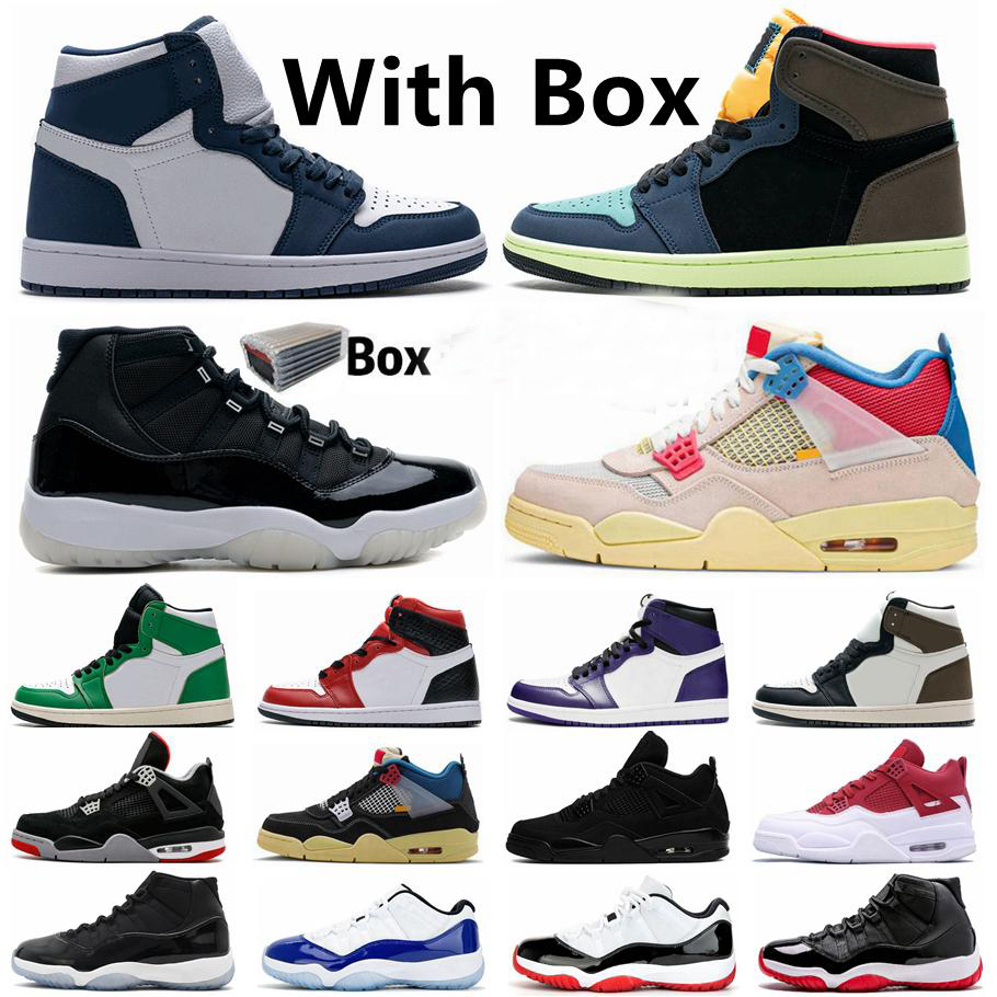 Bio Hack 1 1s Union 4 4s Concord Bred 11 11s Jumpman Mens Basketball Shoes Dark Mocha Guava Ice Space Jam Sports Shoe
Bio Hack 1 1s Union 4 4s Concord Bred 11 11s Jumpman Mens Basketball Shoes Dark Mocha Guava Ice Space Jam Sports Shoe