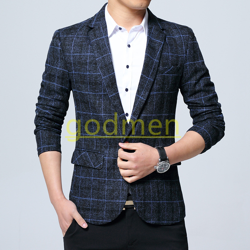 Fashion designer Mens Suits Blazers Cost For Man Classic Casual Plaid pattern Long Sleeve Men Slim Suit Blazer Coats Male Jacket Coat, Gray
Fashion designer Mens Suits Blazers Cost For Man Classic Casual Plaid pattern Long Sleeve Men Slim Suit Blazer Coats Male Jacket Coat, Gray