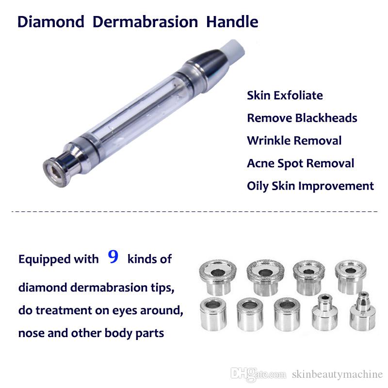 8 IN 1 machine hydra facial dermabrasion face clean equipment RF Bio-lifting Spa Facial Machine 7 Different color light