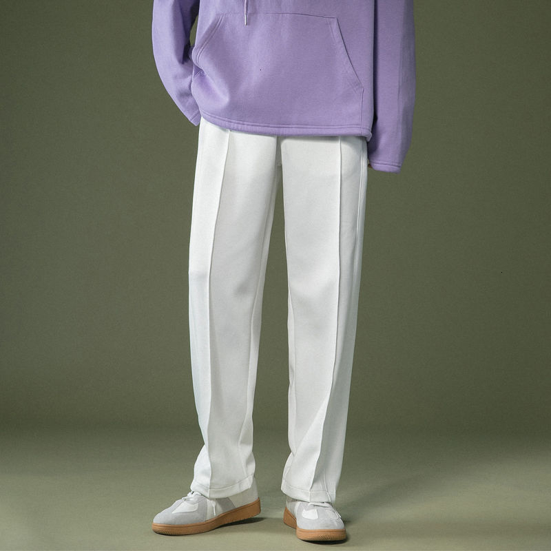 2021 New Winter Plus Veet Thickened Wide-leg Men' Warm Fashion Casual Pants Men Streetwear Hip-hop Straight Trousers Mens Zj5s, White
2021 New Winter Plus Veet Thickened Wide-leg Men' Warm Fashion Casual Pants Men Streetwear Hip-hop Straight Trousers Mens Zj5s, White
