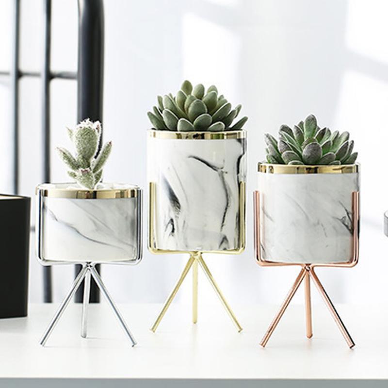Nordic Ceramic Iron Art Vase Marble Pattern Rose Gold Silver Tabletop Green Plant Pot Home Office Vases Decorative
Nordic Ceramic Iron Art Vase Marble Pattern Rose Gold Silver Tabletop Green Plant Pot Home Office Vases Decorative