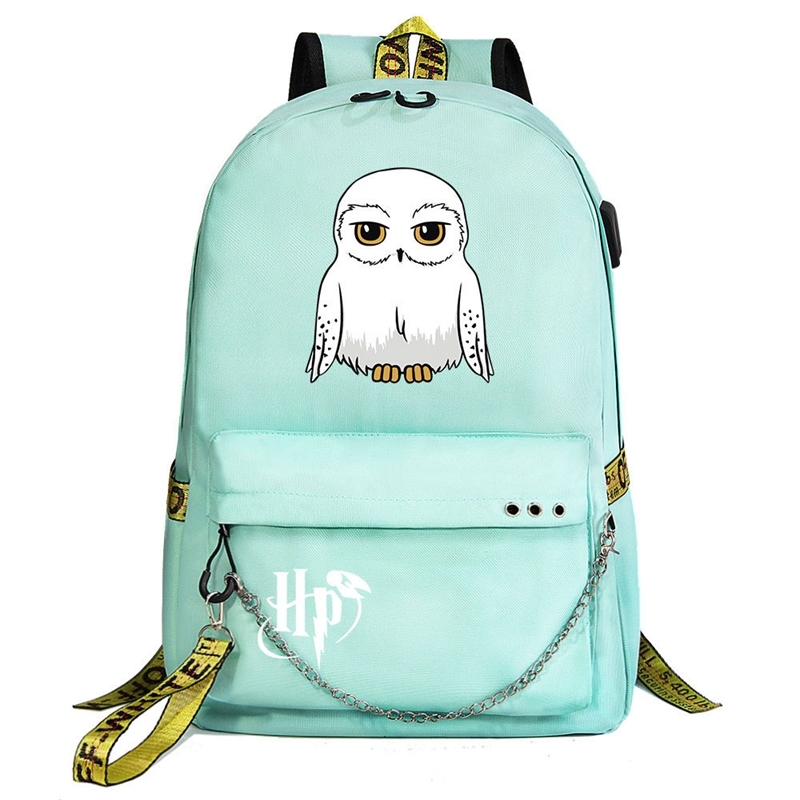 Owl School of magic badge Korean USB youth student schoolbag men's and women's leisure travel backpack, 01 by picture style
Owl School of magic badge Korean USB youth student schoolbag men's and women's leisure travel backpack, 01 by picture style