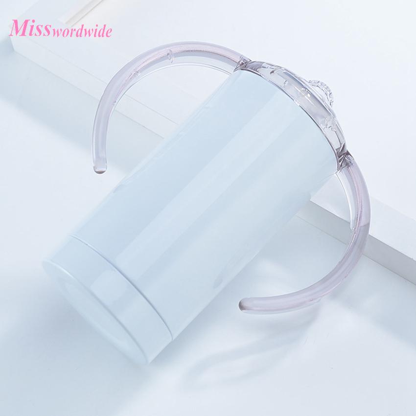Blank Sublimation Sippy Cup For Children Stainless steel tumbler 12oz white Straight sippy cups kids drinking tumbler with handles MT12, Stainless steel color
Blank Sublimation Sippy Cup For Children Stainless steel tumbler 12oz white Straight sippy cups kids drinking tumbler with handles MT12, Stainless steel color