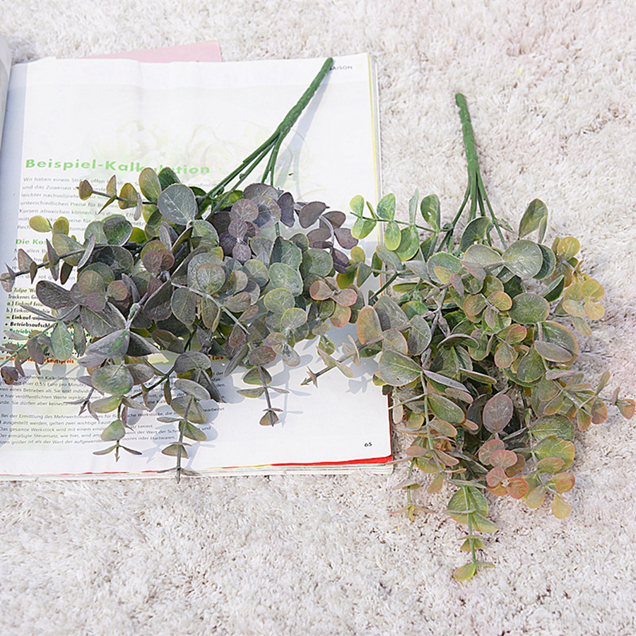 Artificial Plastic Plants Leaves Green Eucalyptus Branch for Garden Vase Home Christmas Wedding Decoration Faux Fake Flowers
Artificial Plastic Plants Leaves Green Eucalyptus Branch for Garden Vase Home Christmas Wedding Decoration Faux Fake Flowers