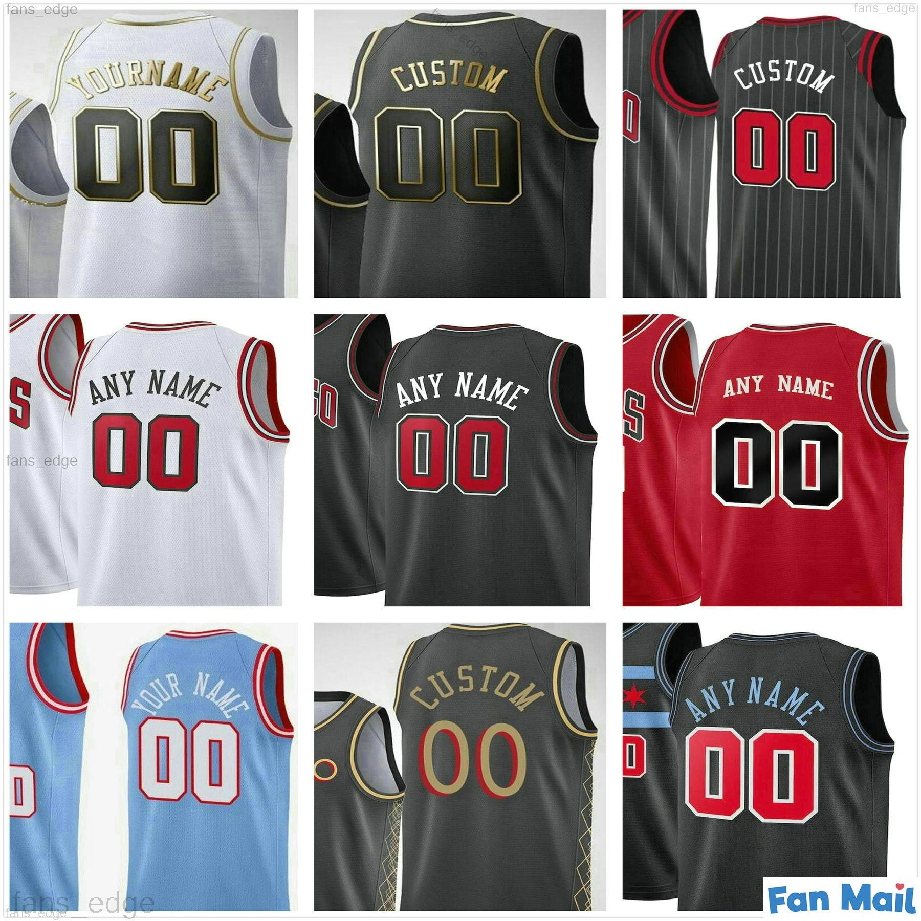 Custom Printed Chicago Zach 8 LaVine Lauri Markkanen Bulls Coby White Wendell Carter Jr. Patrick Williams Men Women Kids Basketball Jerseys, Black;red
Custom Printed Chicago Zach 8 LaVine Lauri Markkanen Bulls Coby White Wendell Carter Jr. Patrick Williams Men Women Kids Basketball Jerseys, Black;red