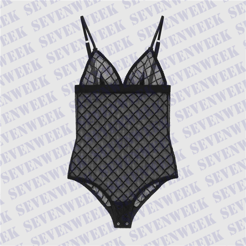 Luxury Letters Women Bodysuit Swimwear Lace Underwear Breathable Mesh Womens Sexy Lingeries Ladies Party Wedding Onesies Bra Sets, As pic
Luxury Letters Women Bodysuit Swimwear Lace Underwear Breathable Mesh Womens Sexy Lingeries Ladies Party Wedding Onesies Bra Sets, As pic