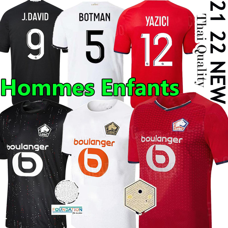LOSC Lille soccer jerseys 2021 2022 DAVID FONTE BURAK BAMBA YAZICI 21/22 Lille Olympique JIKONE RSANCHES T.WEAH L.ARAUJO maillot de football shirt, 21-22 away
LOSC Lille soccer jerseys 2021 2022 DAVID FONTE BURAK BAMBA YAZICI 21/22 Lille Olympique JIKONE RSANCHES T.WEAH L.ARAUJO maillot de football shirt, 21-22 away