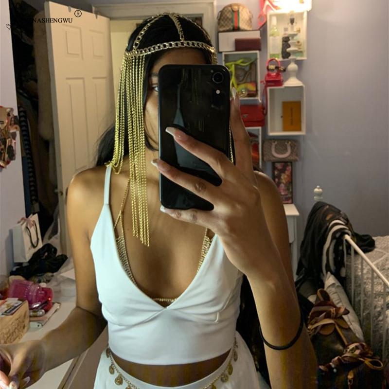 Hair Clips & Barrettes Luxury Hip Hop Punk Accessories Head Chain Women Long Mutlilayer Tassel Headpiece Jewelry Party Forehead Tiara
Hair Clips & Barrettes Luxury Hip Hop Punk Accessories Head Chain Women Long Mutlilayer Tassel Headpiece Jewelry Party Forehead Tiara