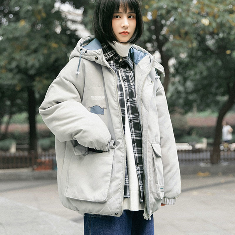 2021 New Women Parkas Winter Warm Padded Jackets Fashion Solid Thick Hooded Coat Short Female Casual Overcoat Outerwear Teen 09xw, Black
2021 New Women Parkas Winter Warm Padded Jackets Fashion Solid Thick Hooded Coat Short Female Casual Overcoat Outerwear Teen 09xw, Black