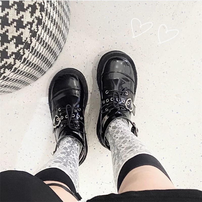 Gothic Leap Meadows Punk Black Platform Jk Harajuku Dark Girl Japanese Uniform Lolita Anime Cosplay Shoes Feminine 2244 
Gothic Leap Meadows Punk Black Platform Jk Harajuku Dark Girl Japanese Uniform Lolita Anime Cosplay Shoes Feminine 2244
