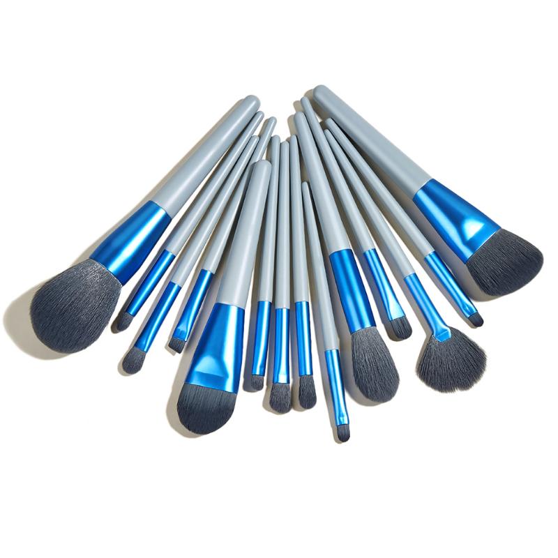 Makeup Brushes 14pcs Professional Set Soft Cosmetic Powder Eyeshadow Foundation Eyebrow Blush Blending Brush Beauty Make Up Kit