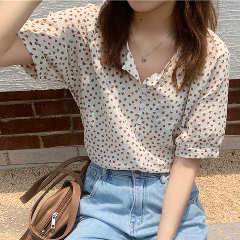 Casual Print Womens Tops Vintage Office Lady Short Sleeve Button Blouse Summer Elegant Square Collar Korean Shirt 210604, As picture blue
Casual Print Womens Tops Vintage Office Lady Short Sleeve Button Blouse Summer Elegant Square Collar Korean Shirt 210604, As picture blue