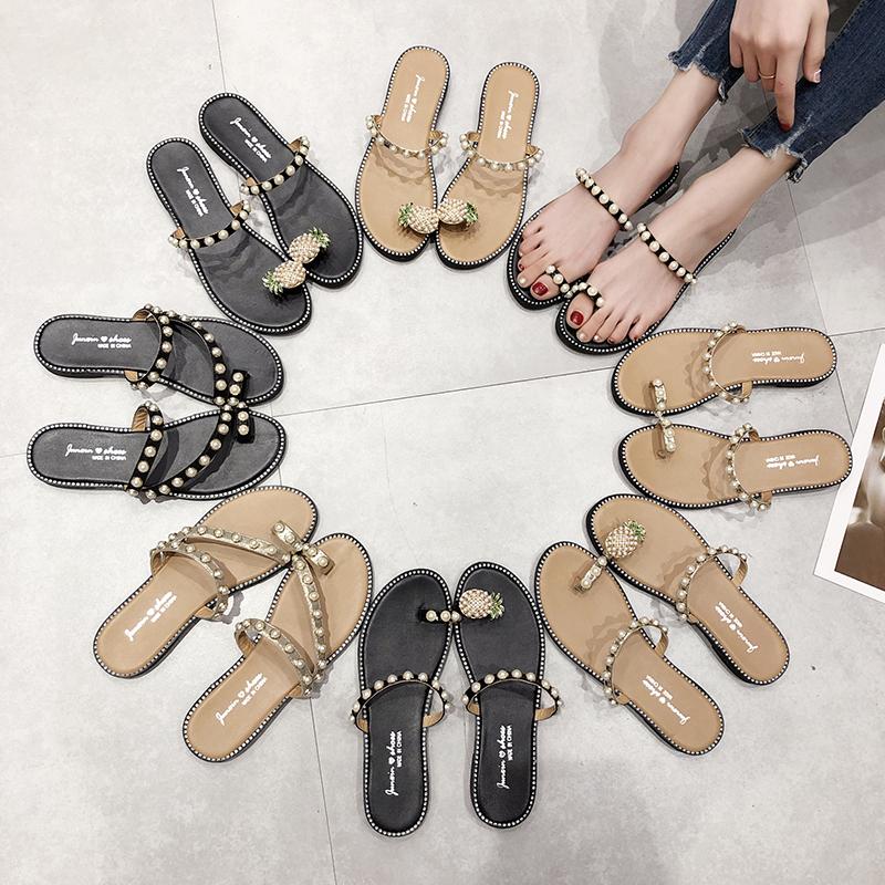 2021 New Women Casual Summer Flat Slippers Flip Flops Female Fashion Shoes Girls Flat Sandals Woman Footwear, F19-1 gold
2021 New Women Casual Summer Flat Slippers Flip Flops Female Fashion Shoes Girls Flat Sandals Woman Footwear, F19-1 gold
