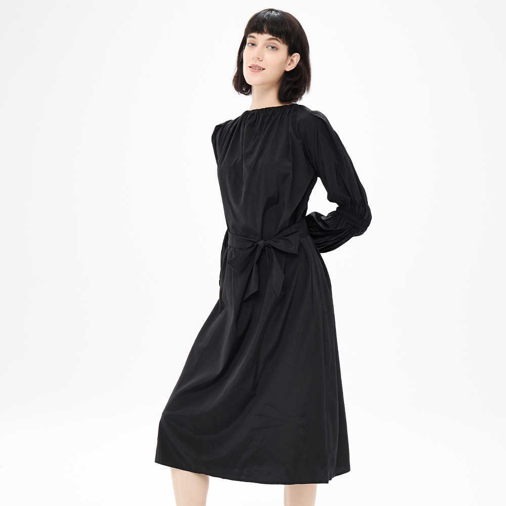 Summer Dress Women Puff Sleeves elegant Casual Fashion Chic Lady Vintage Dress Woman Prom Dresses Robe Femme 210709