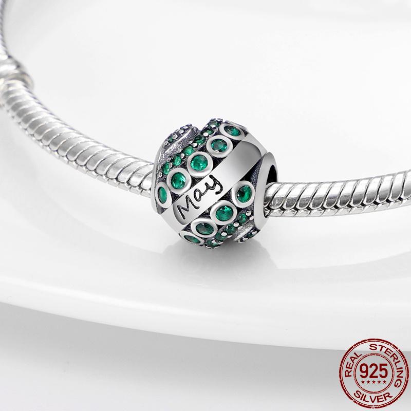 Other 2021 Fit Bracelet Necklace May Birthday Stone Plata De Ley Charm Bead Lady DIY Jewelry Gift
Other 2021 Fit Bracelet Necklace May Birthday Stone Plata De Ley Charm Bead Lady DIY Jewelry Gift