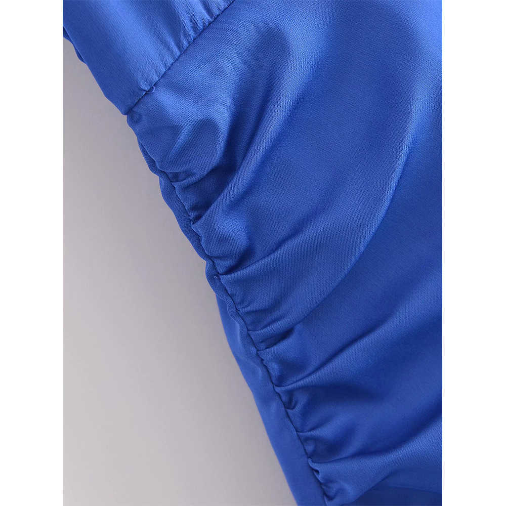 Summer Dress Women Short Sleeves elegant Casual Fashion Chic Lady Satin Shirt Dress Za Woman Prom Dresses Robe Femme 210709