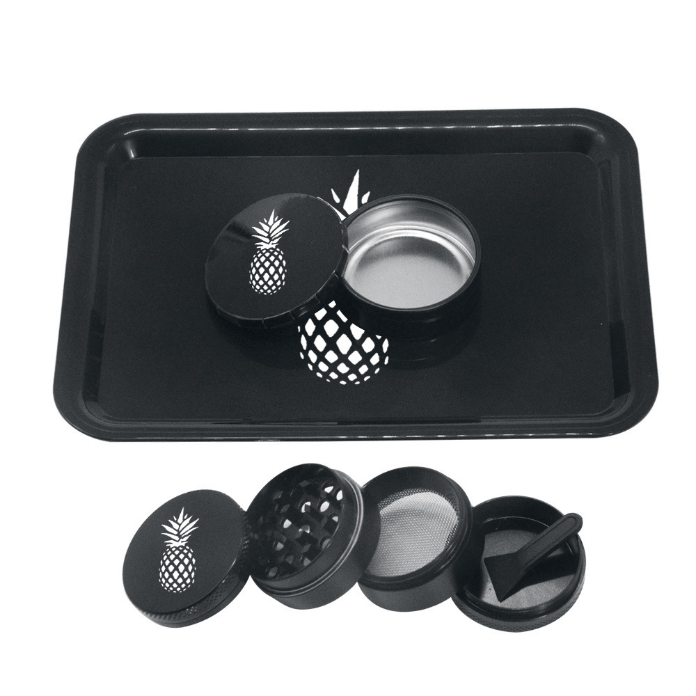 Biodegradable Hemp Tobacco Rolling Tray Pill Box Grinding Machine 3 in 1 Smoking Set Cigarette Grinding Pineapple Set C0310
Biodegradable Hemp Tobacco Rolling Tray Pill Box Grinding Machine 3 in 1 Smoking Set Cigarette Grinding Pineapple Set C0310